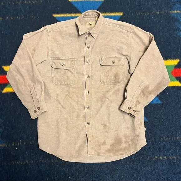 Moose Creek Legendary Clothing Other - Moose Creek Legendary Clothing Flannel in Gray (L)